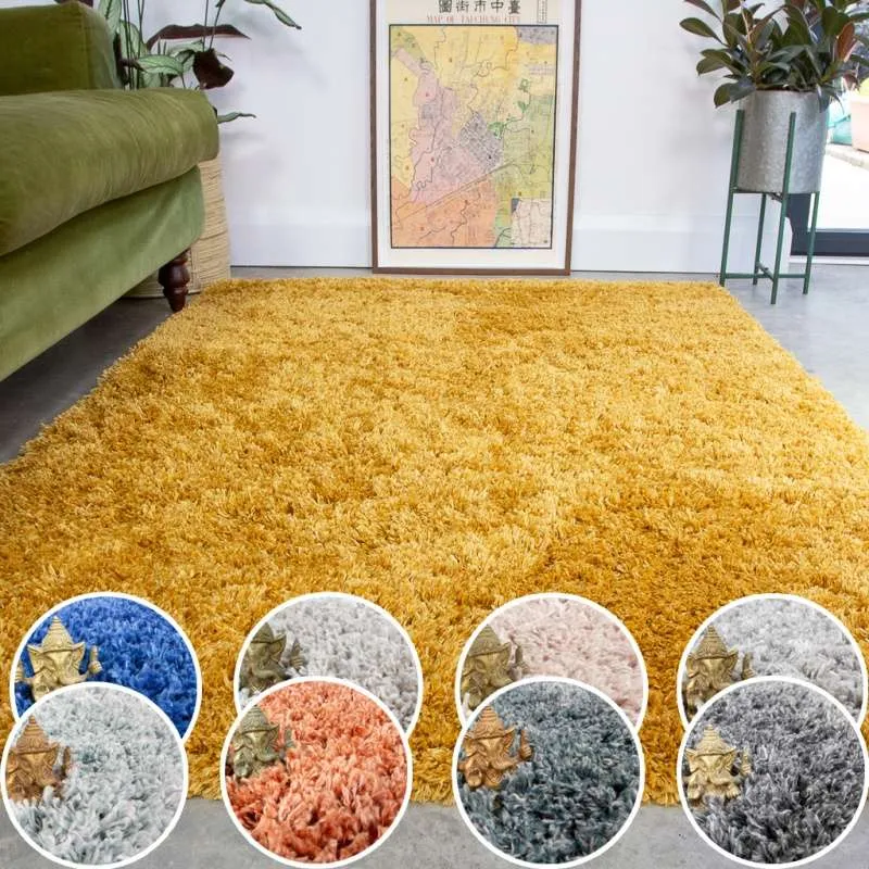 Super Soft Luxury Shaggy Rugs  - Choose Your Colour