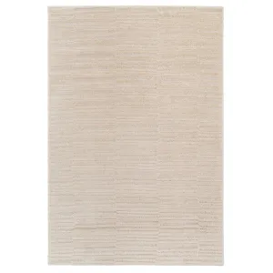 Warm White Linear Area Rug - Bowie