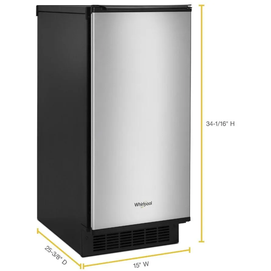 Whirlpool 15-inch Ice Machine WUI75X15HZ