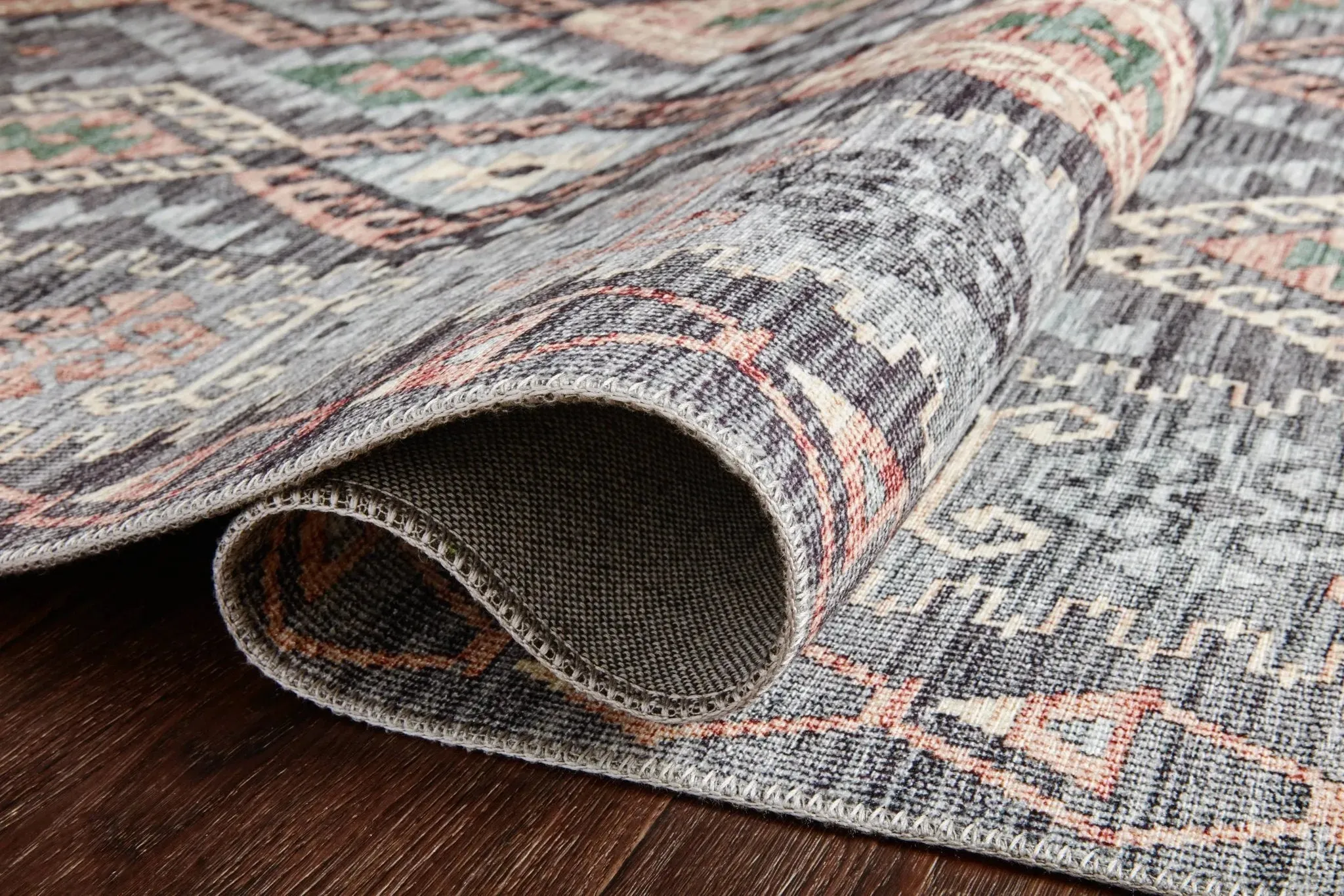 Zion Zio-01 Grey/Multi Rug